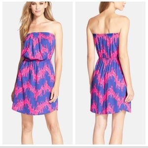 Lilly Pulitzer windsor strapless dress